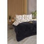 ETE HOMETEX ÇİFT KİŞİLİK LÜX WELSOFT YORGAN 195X215CM EFEKT ANTRASİT 8696474231963